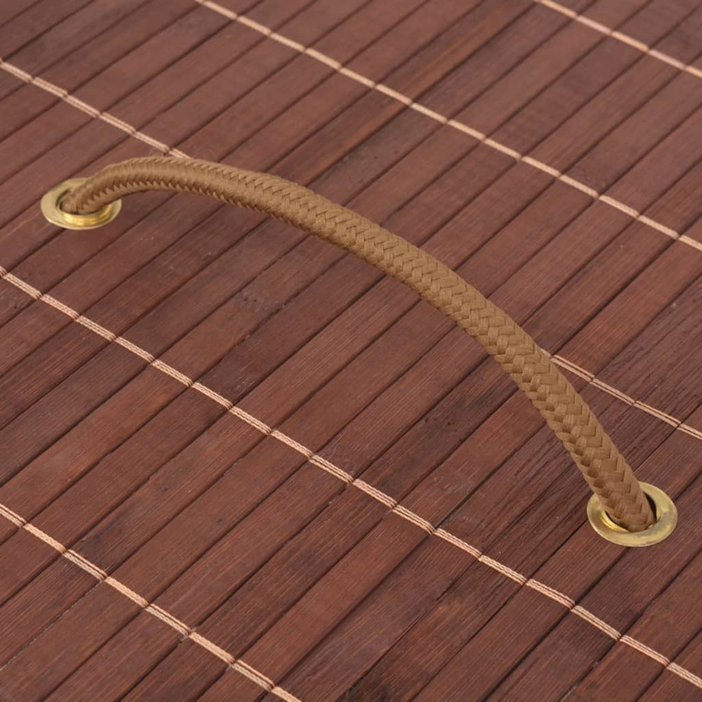 White Bamboo Laundry Basket - Stylish, Portable & Versatile Storage Solution - Bamboo Can Do