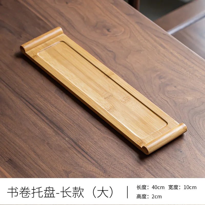 Elegant Bamboo Serving Tray - Perfect for Tea, Snacks, & Barbecue Delights - Bamboo Can Do
