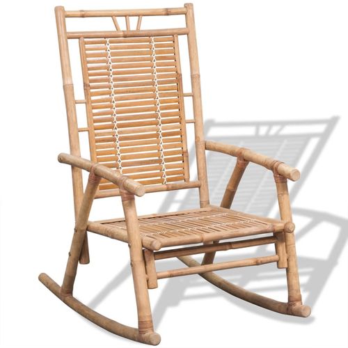 Bamboo Relaxing Rocking Chair: Natural Comfort from Sustainable Products - Bamboo Can Do