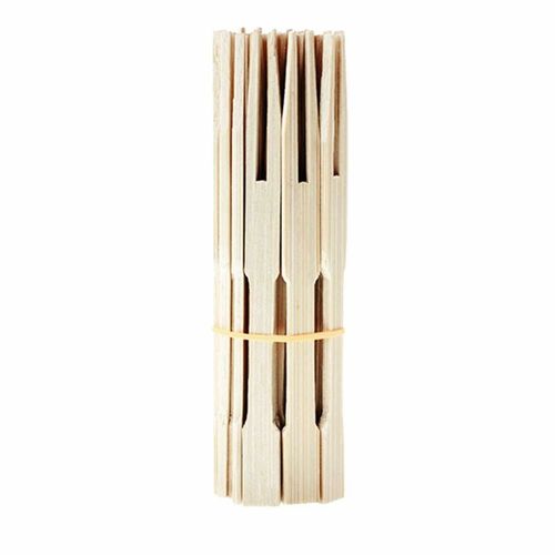 Eco - Friendly Bamboo Skewer Forks - Pack of 50 for Kids & Parties! - Bamboo Can Do