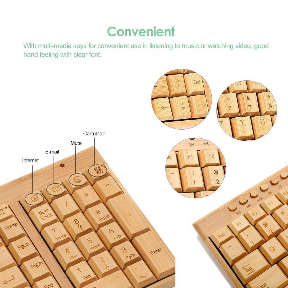 BAMBOO KEYBOARD AND MOUSE - Bamboo Can Do