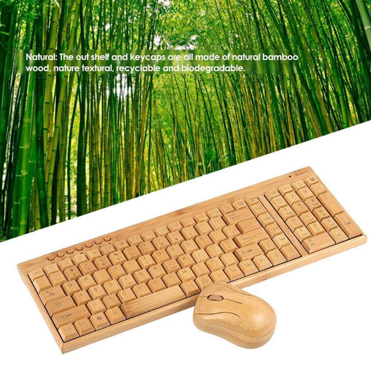 BAMBOO KEYBOARD AND MOUSE - Bamboo Can Do