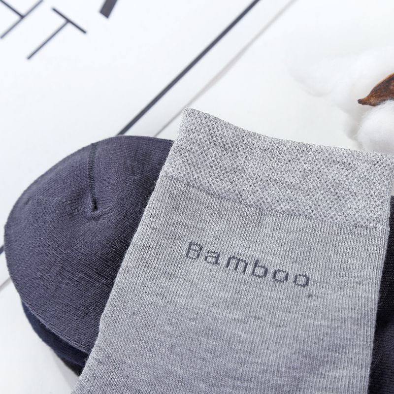 Bamboo Bliss: 5 Pairs of Soft, Stylish Casual Socks for Everyday Comfort - Bamboo Can Do
