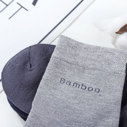 Bamboo Bliss: 5 Pairs of Soft, Stylish Casual Socks for Everyday Comfort - Bamboo Can Do