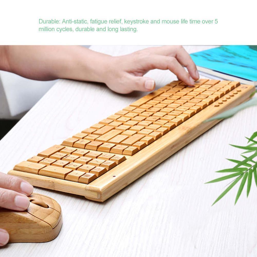 BAMBOO KEYBOARD AND MOUSE - Bamboo Can Do