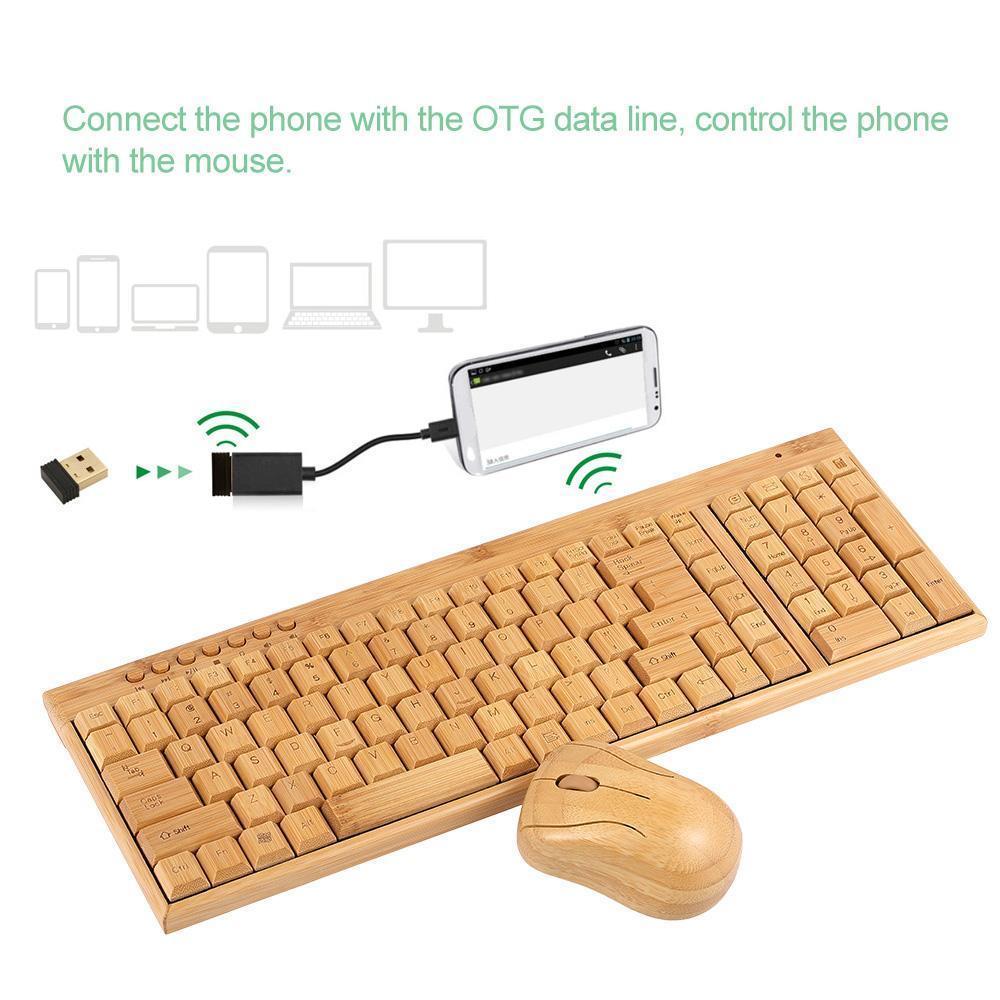 BAMBOO KEYBOARD AND MOUSE - Bamboo Can Do