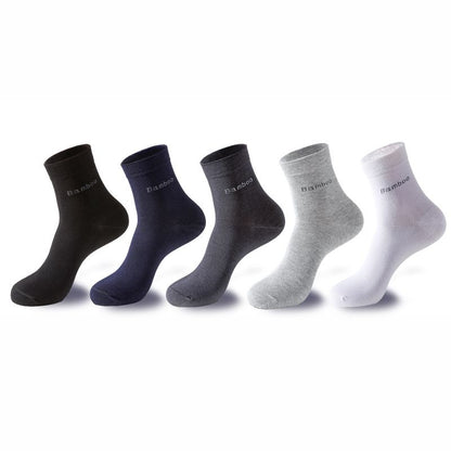 Bamboo Bliss: 5 Pairs of Soft, Stylish Casual Socks for Everyday Comfort - Bamboo Can Do