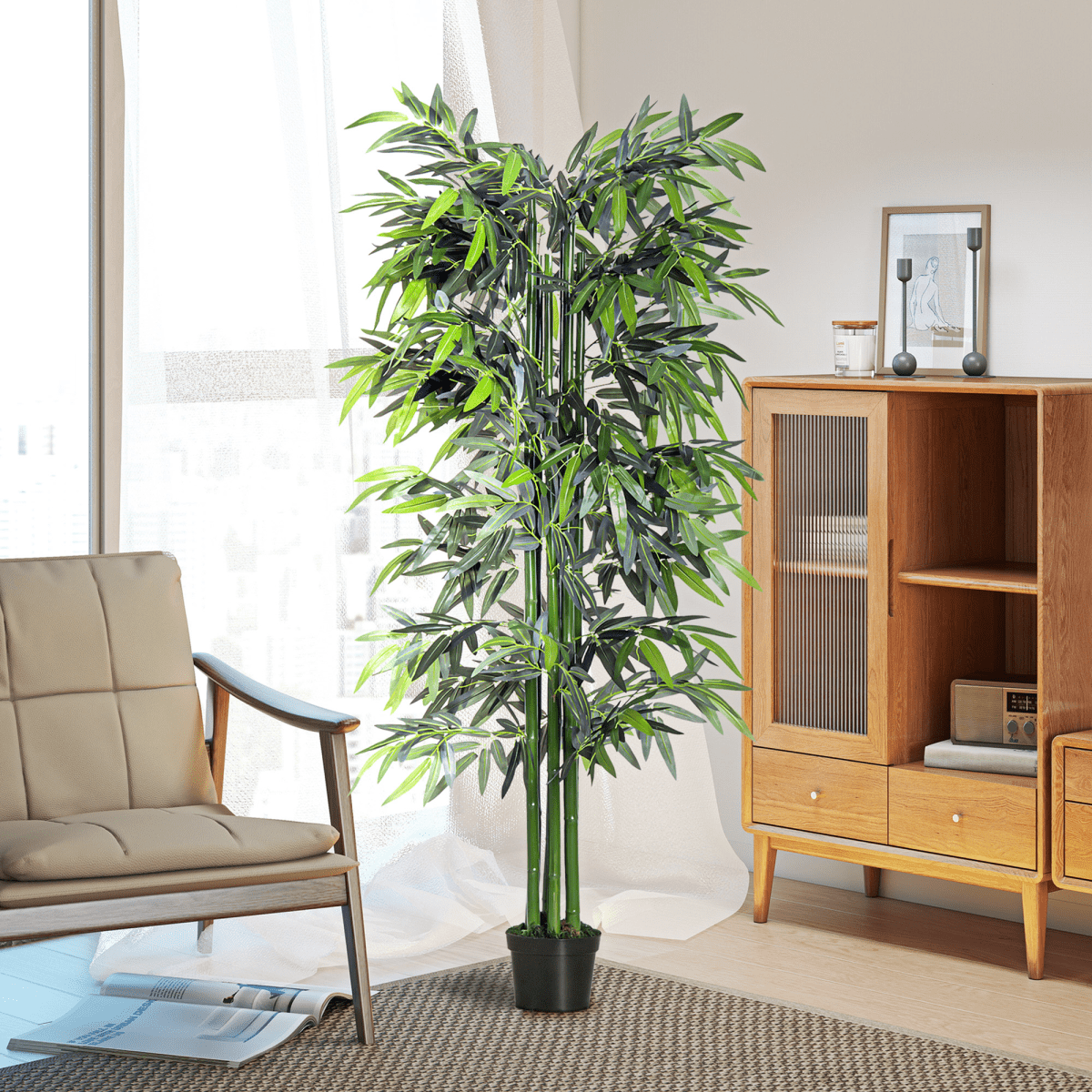 Realistic Artificial Bamboo Tree - Perfect Home & Office Décor - Bamboo Can Do