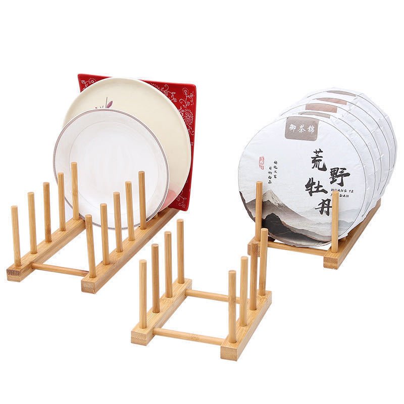 Bamboo Plate or Book Rack - Multi Use - Bamboo Can Do