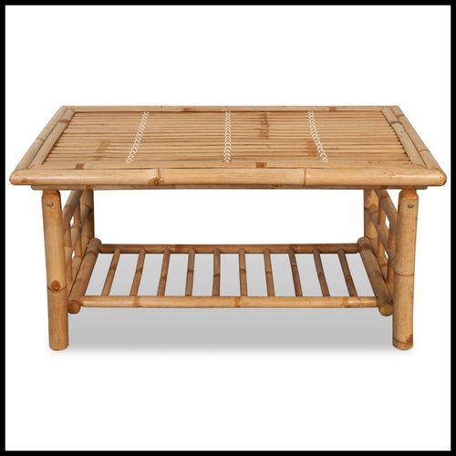 Bamboo Side Table - Stylish, Sustainable & Sturdy Design - Bamboo Can Do