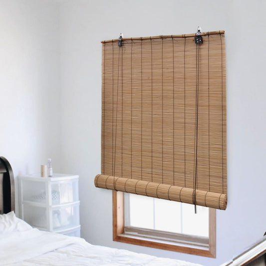 Roller Blind Bamboo 150x160 cm Brown - Bamboo Can Do