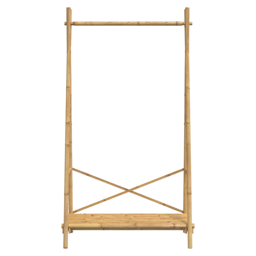 vidaXL Clothes Rack with Shelf 102x50x190 cm Bamboo