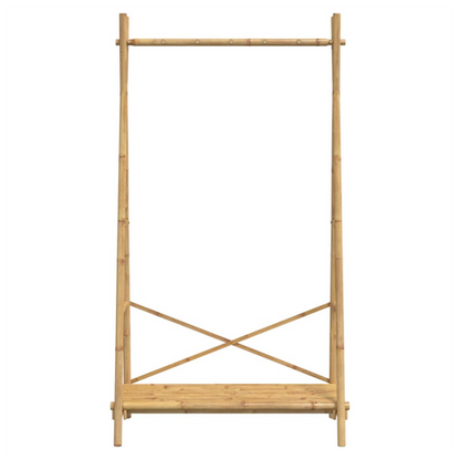 vidaXL Clothes Rack with Shelf 102x50x190 cm Bamboo
