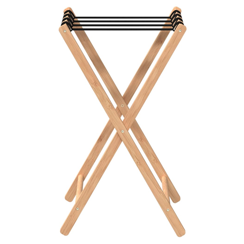 vidaXL Luggage Rack 68.5x38x58 cm Bamboo