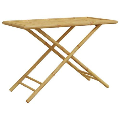 vidaXL 5 Piece Garden Dining Set Bamboo - Bamboo Can Do